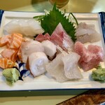 すし富 - 寿司屋の造り。