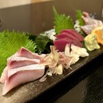 居酒屋 魁 - 新鮮3種盛り！