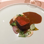 est - 美蘭牛ステーキ、ジャガイモ