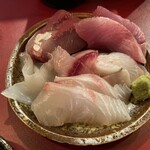 宇宙と描いてSAKABAとよむ - お造り盛合わせ　???