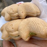 大橋屋 - 最中横から