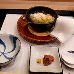 馬車道 大かわ - 梅肉と柚子胡椒