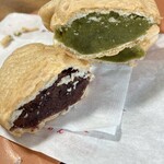 大橋屋 - 最中の断面