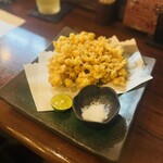 和彩むねや - とうもろこしのかき揚げ