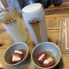やきとり 鵆 - 生ﾋﾞｰﾙ＆お通し