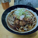 六文そば - いかげそそば¥350