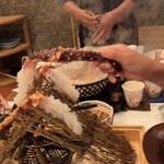 活カニの花咲 - 