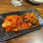 だれやめや - 日本一うまい！キムチ２種盛り（白菜/青梗菜）
