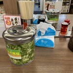 ラーメン横綱 - 卓上ねぎ