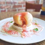 GOOD PROVISION NEWYORK - ・丸ごとあらかわの桃　カスタードミルフィーユ　税込1740円

 
