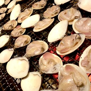 【焼き蛤】桑名産はもちろん、産地毎のおいしさを。