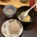 玄水 - 手前の大福は私が持ってきたおほほっです