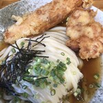 うどん蔵 ふじたや - 鳥ちく天ぶっかけ