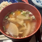 寺家乃鰻寮 - けんちん汁　おいしい