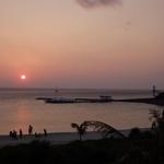 ザ・ブセナテラス - 運が良ければ綺麗な夕陽が見られます。