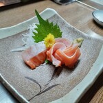 味の蔵どんつく - サーモン刺し