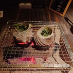 貝料理専門店 ゑぽっく - サザエのアオサノリ焼き