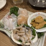 浪漫居酒屋 - さっしもりぃー　たこうにホタテ発起