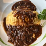 了美 ワイン&ダイン - 富谷産たまご使用 たっぷりキノコのオムライス（税込1,980円）