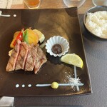 了美 ワイン&ダイン - 仙台牛サーロインステーキ（税込3,850円）