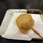 ゆるり - しいたけ肉詰めフライ