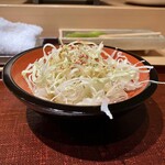 鳥匠 いし井 - 口直し的なキャベツ