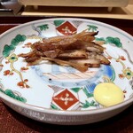 鳥匠 いし井 - もも肉のジャーキー