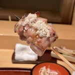 鳥匠 いし井 - もも肉 ホースラディッシュ