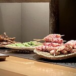 鳥匠 いし井 - 本日の食材達