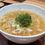 鳥匠 いし井 - 本日の〆 ラーメン