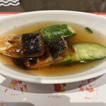 とろさば料理専門店 SABAR - さばの蒲焼ときゅうりの酢の物@４２０円！