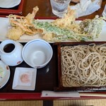 倉 - 天せいろ1650円