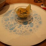 Grand Bleu Gamin - 島レモン香る自家製ボッタルガの冷製カッペリーニ