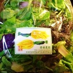 禾食や - ミックスレタスには季節の野菜が。