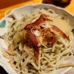 そば居酒屋 ポポー軒 - ぶっかけた♪(´ε｀ )