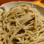 そば居酒屋 ポポー軒 - しょうゆおろし 粗挽き♪