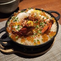 和えに - オマール海老とズワイガニの 炊き込みご飯