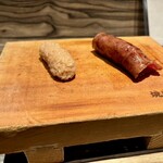 焼肉 ジャンボ - 和牛の握り（イチボ）