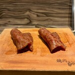 焼肉 ジャンボ - 和牛の握り（イチボ）