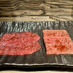 焼肉 ジャンボ - 上ロース、イチボ