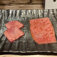焼肉 ジャンボ はなれ - 上タン、ザブトン