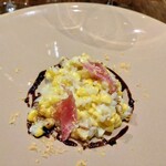 トラットリア ジラソーレ - ゴールドラッシュのリゾット