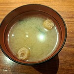 祭雛 ヨドバシ横浜店 - お味噌汁・その１です。