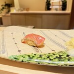 銀座 すし 仙道 - かつお