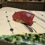 銀座 すし 仙道 - 赤身漬け