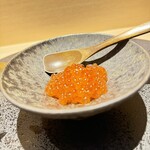 銀座 すし 仙道 - いくらの小丼