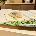 銀座 すし 仙道 - アジ