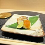 銀座 すし 仙道 - かますの山椒焼き
