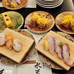 活魚廻転寿し 水天 - 