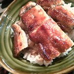 鰻割烹 心艶 - 鰻ごはん1,700円・香の物付き